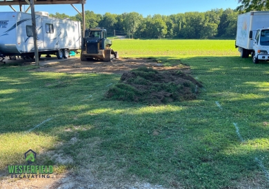 preparing new driveway rockport indiana