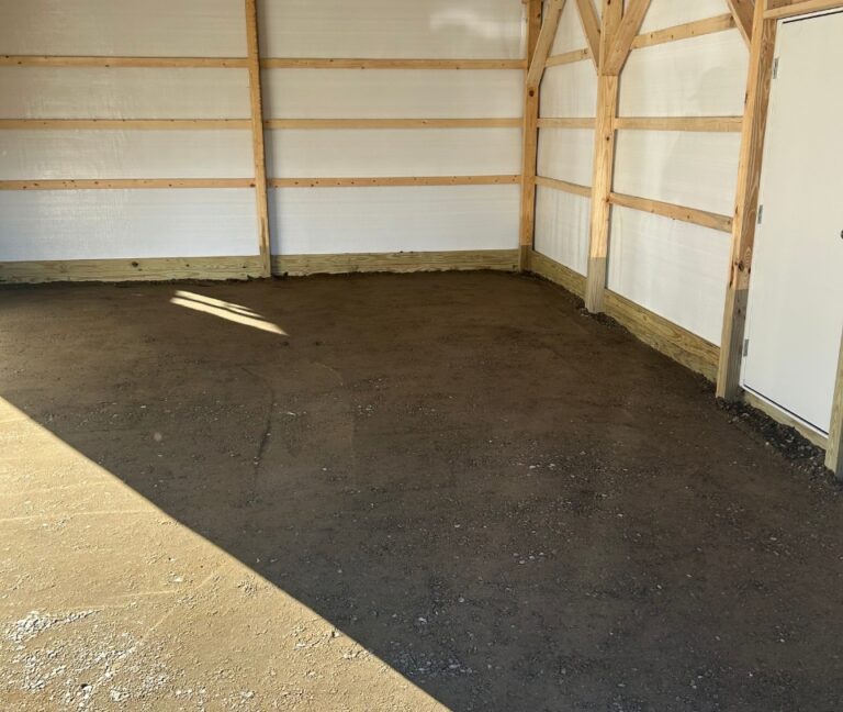 affordable concrete garage solutions home newburgh indiana