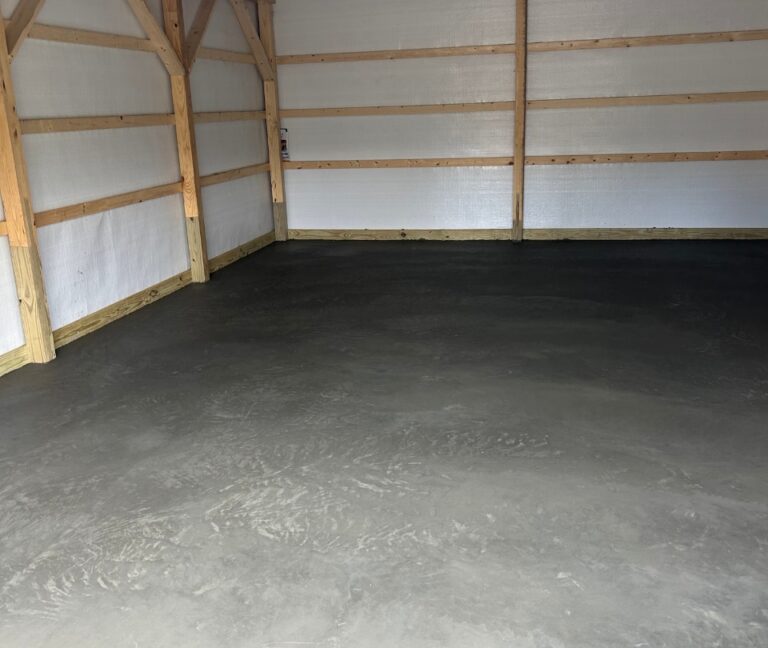 concrete garage floor contractors newburgh indiana
