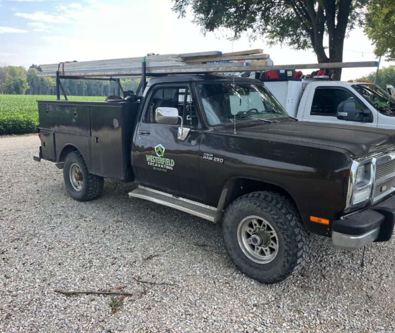 company truck westerfield excavating boonville indiana