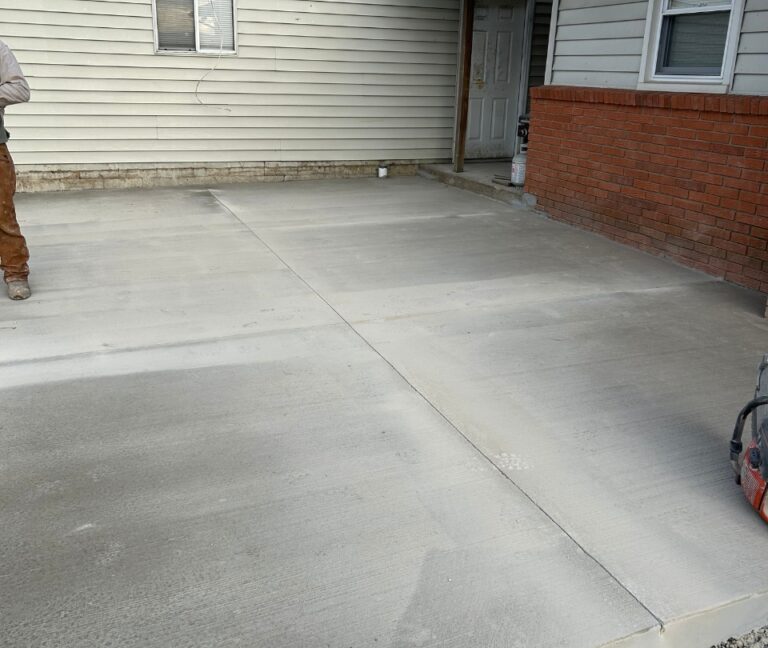 concrete driveway installation near me