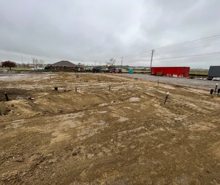 grading services for concrete installation warrick county indiana