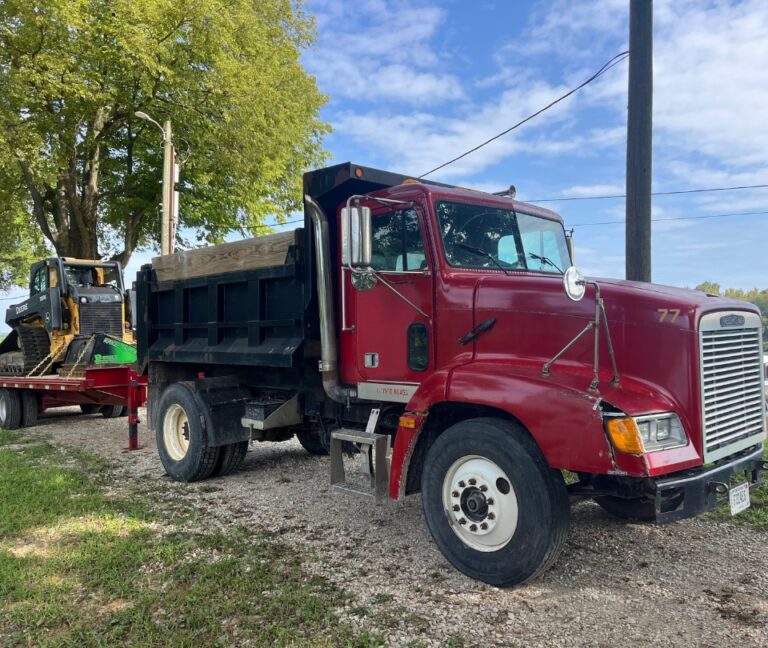 westerfield excavating dump truck
